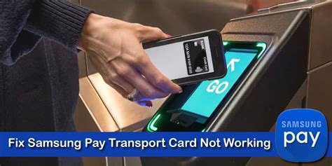 nfc transport card samsung|samsung pay watch transport card.